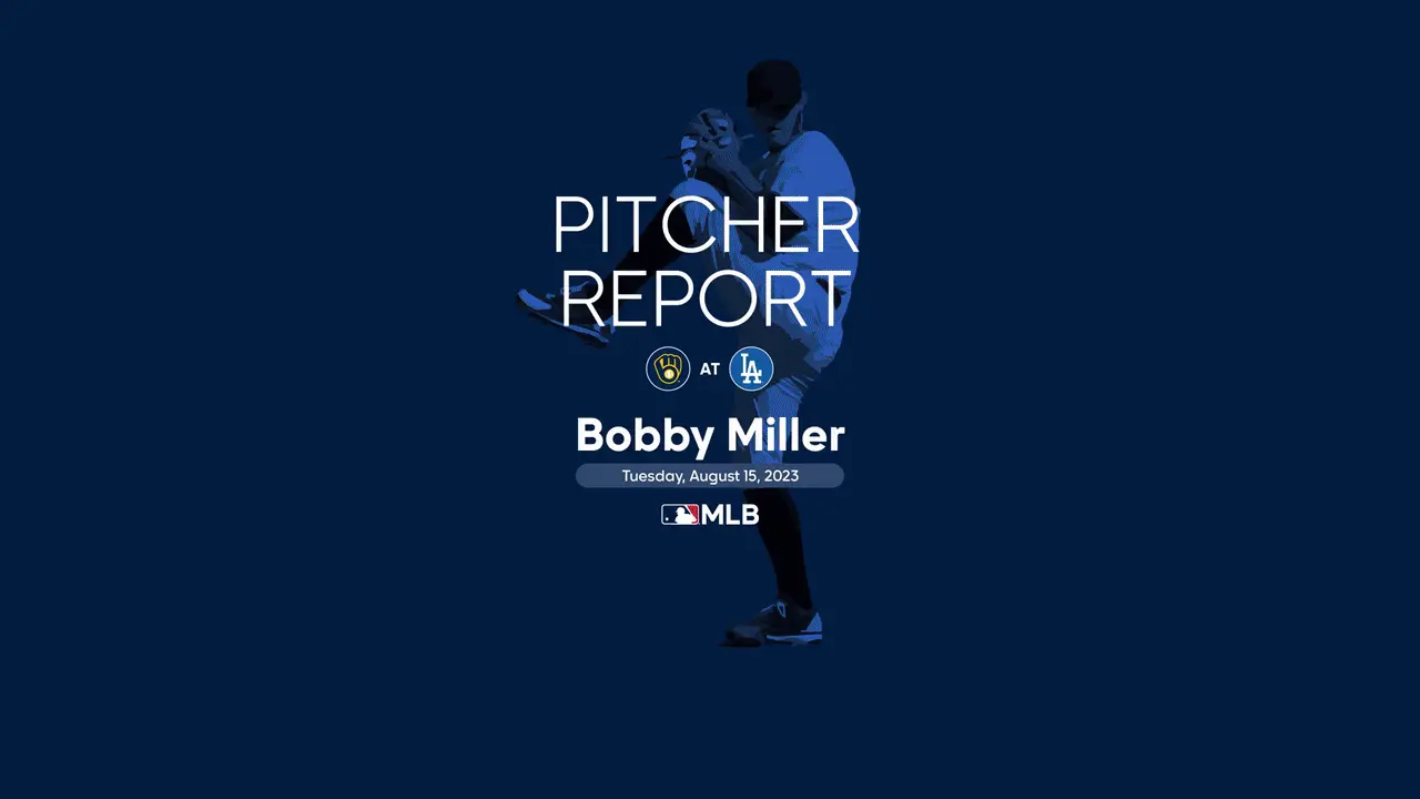 bobby miller perfermance vs brewers 20230815