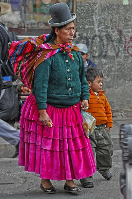 cholita del peru