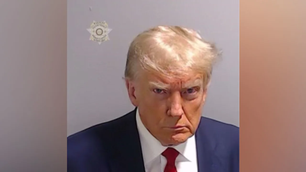 donald trump mugshot