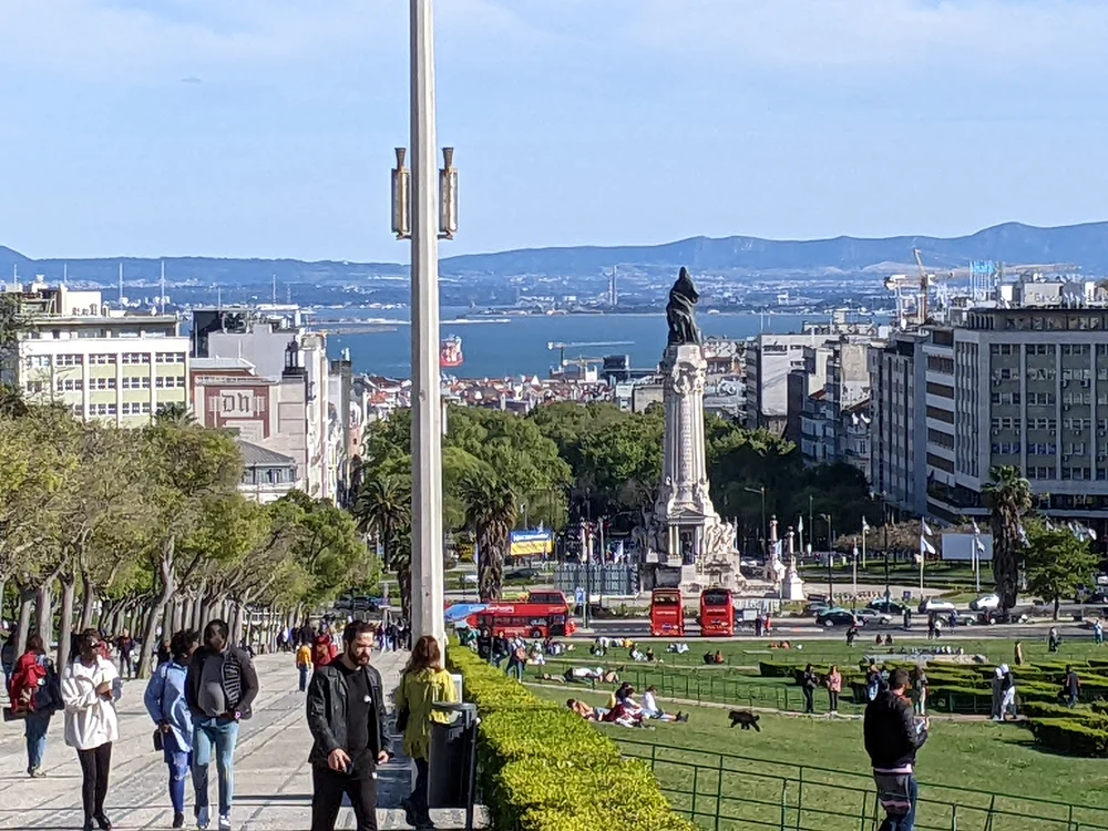 eduardo vii park lisbon portugal