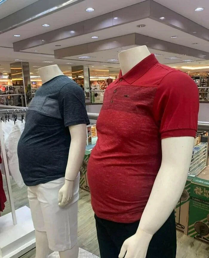 fat mannequins