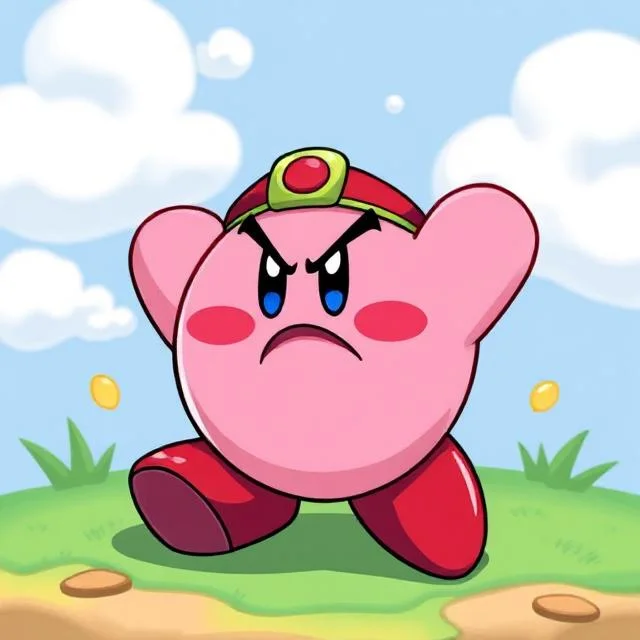 kirby angry