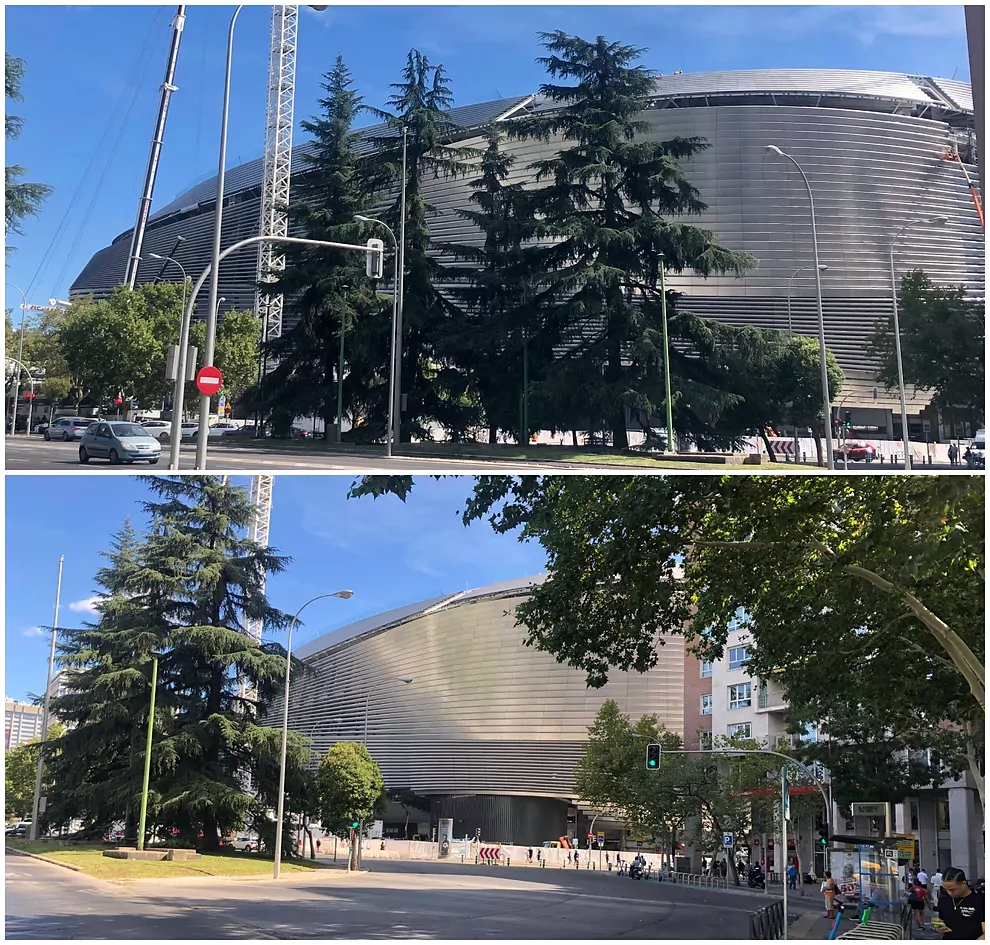 new santiago bernabeu