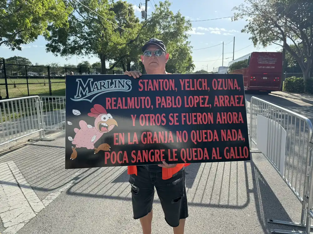 protesting the arraez trade demands to sell team