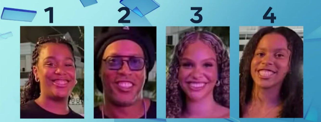 ronaldinho and nieces