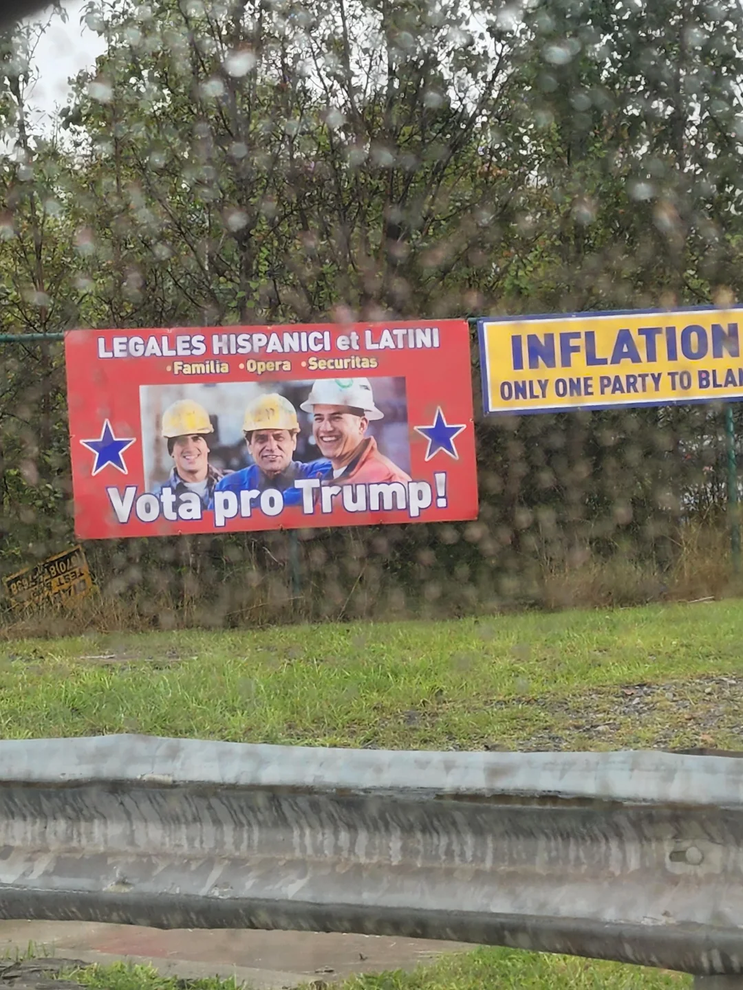 trump sign latin