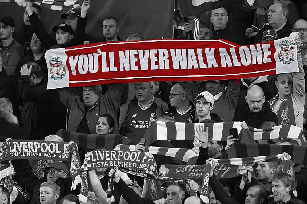 you will never walk alone