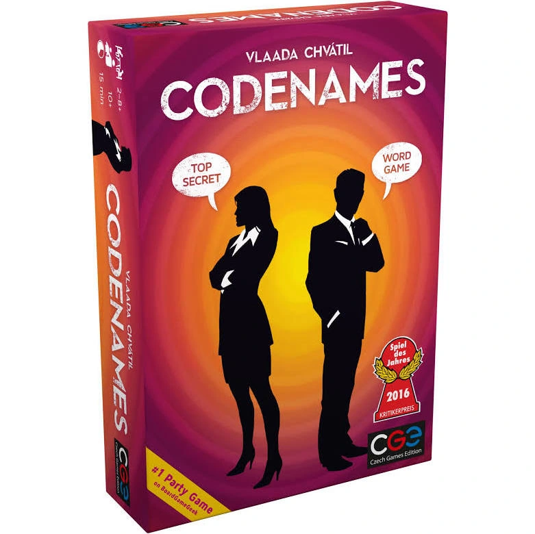 code names the board game