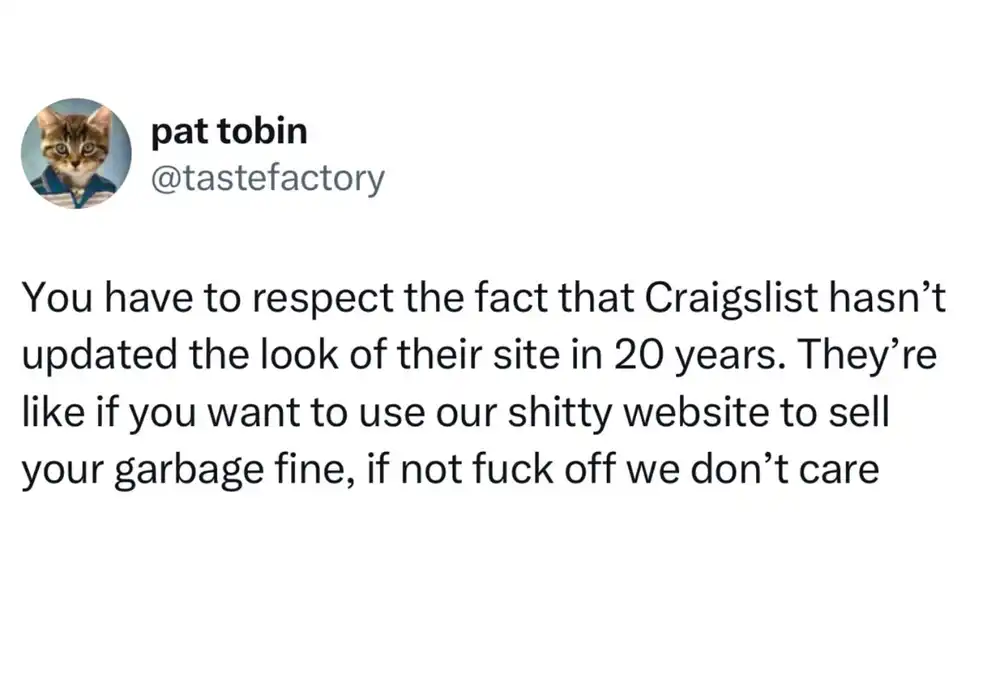 craiglist ui