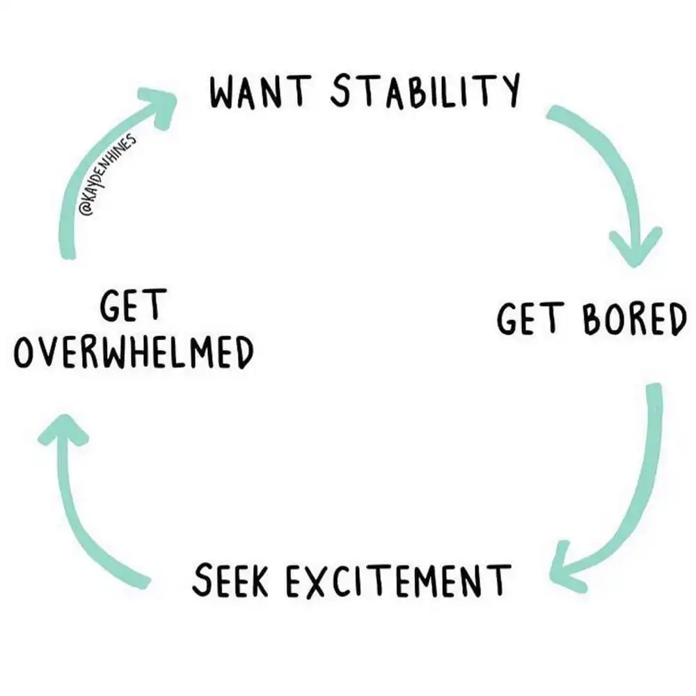 stability excitement circle of lief