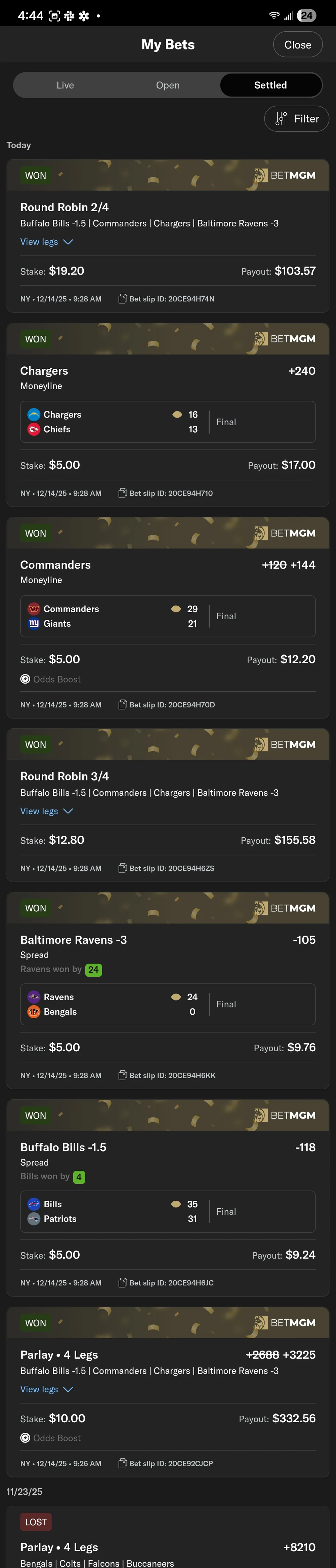 cmon four teamer is a winner