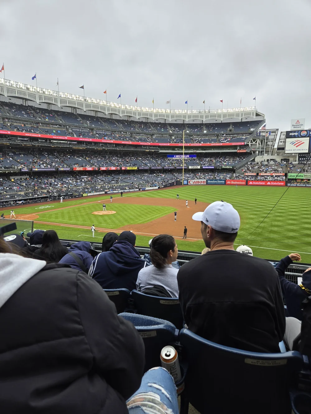not so nice day for a game