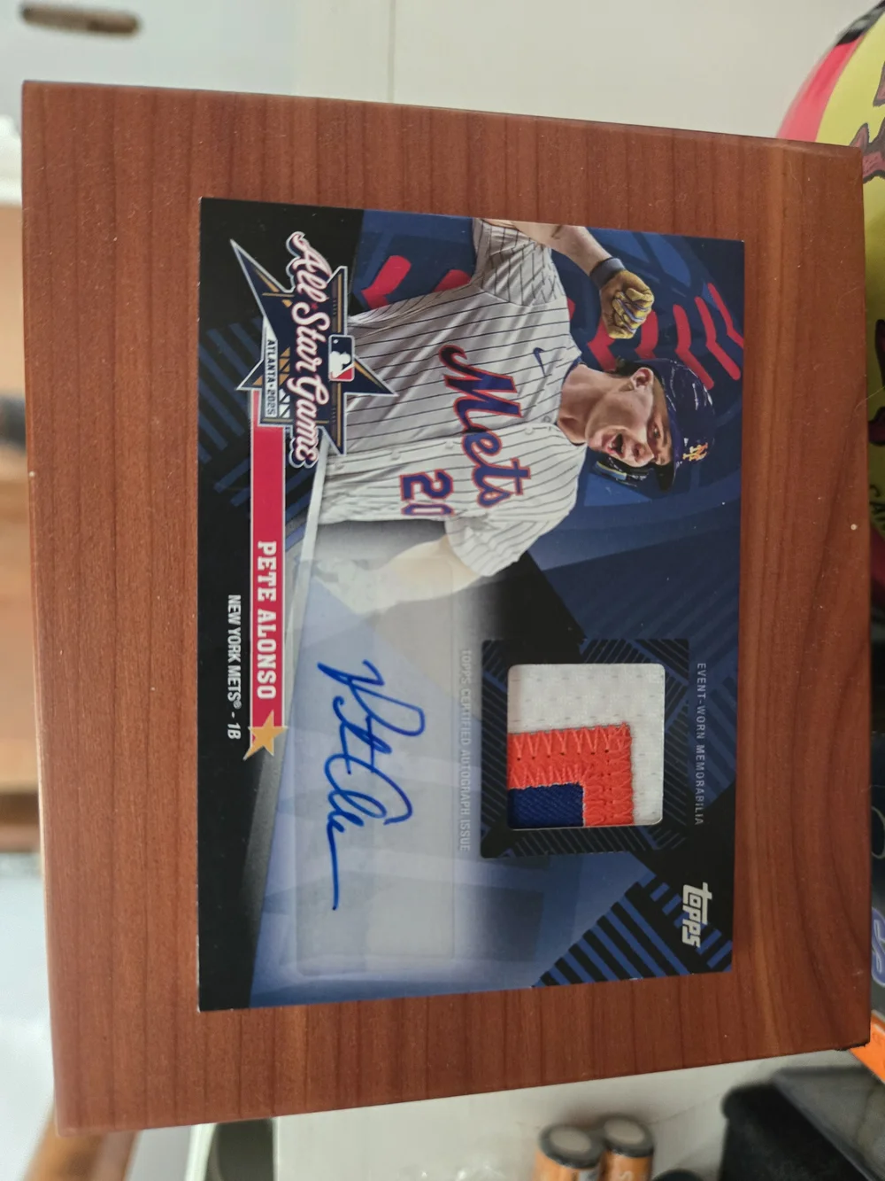 pete alonso card