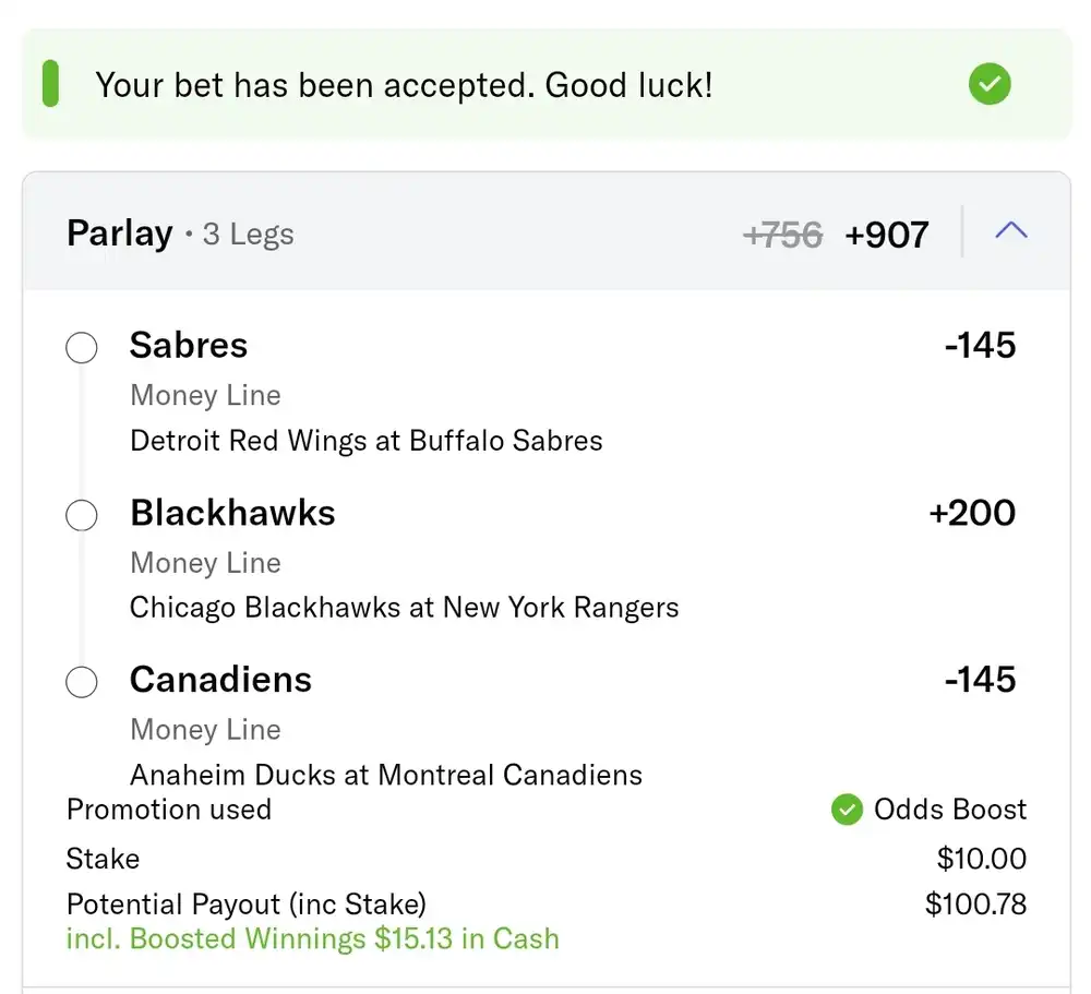 three team nhl parlay 20241209