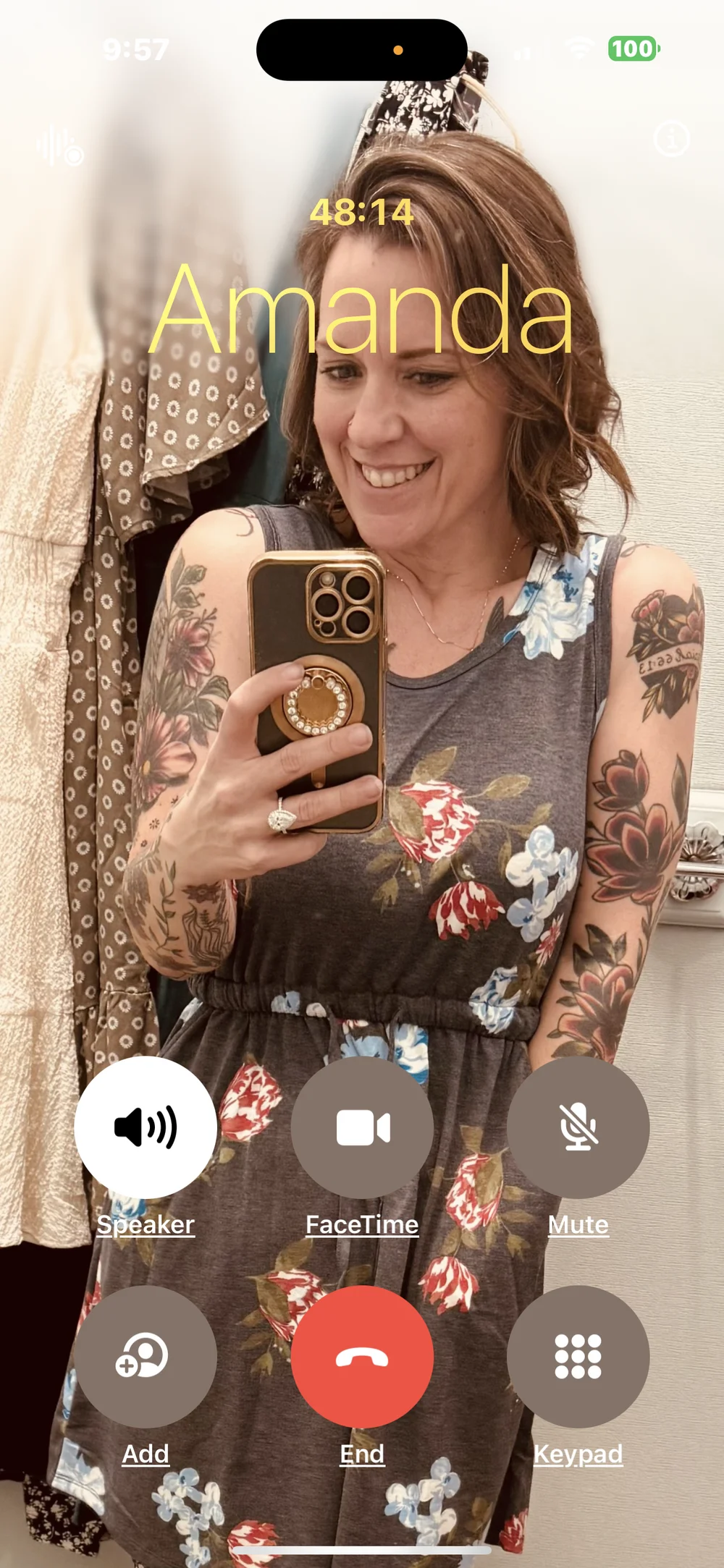 amanda phone call