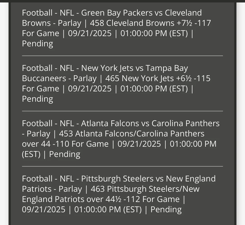 nfl picks sep 21