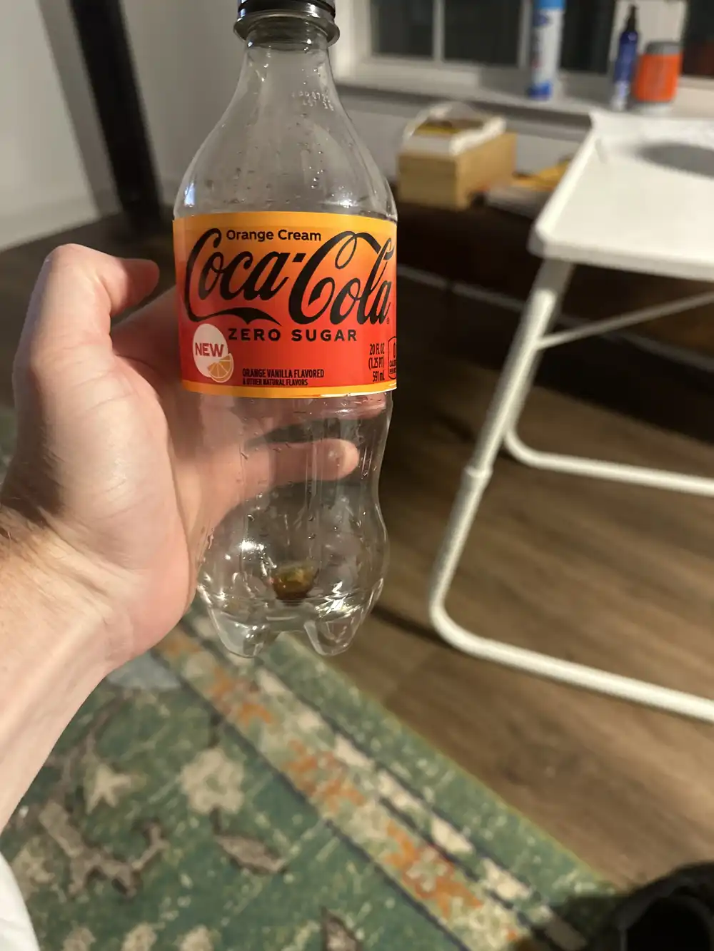 orange cream coca cola all gone