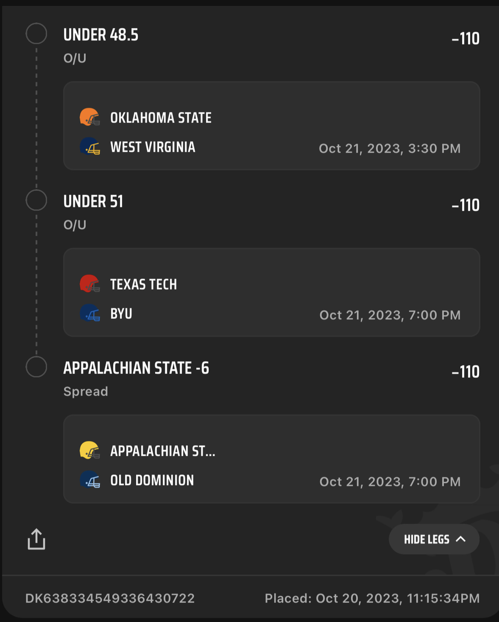 three team parlay