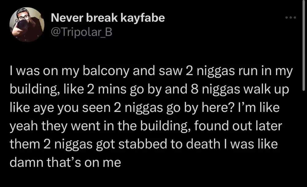 2 niggas run in to my building