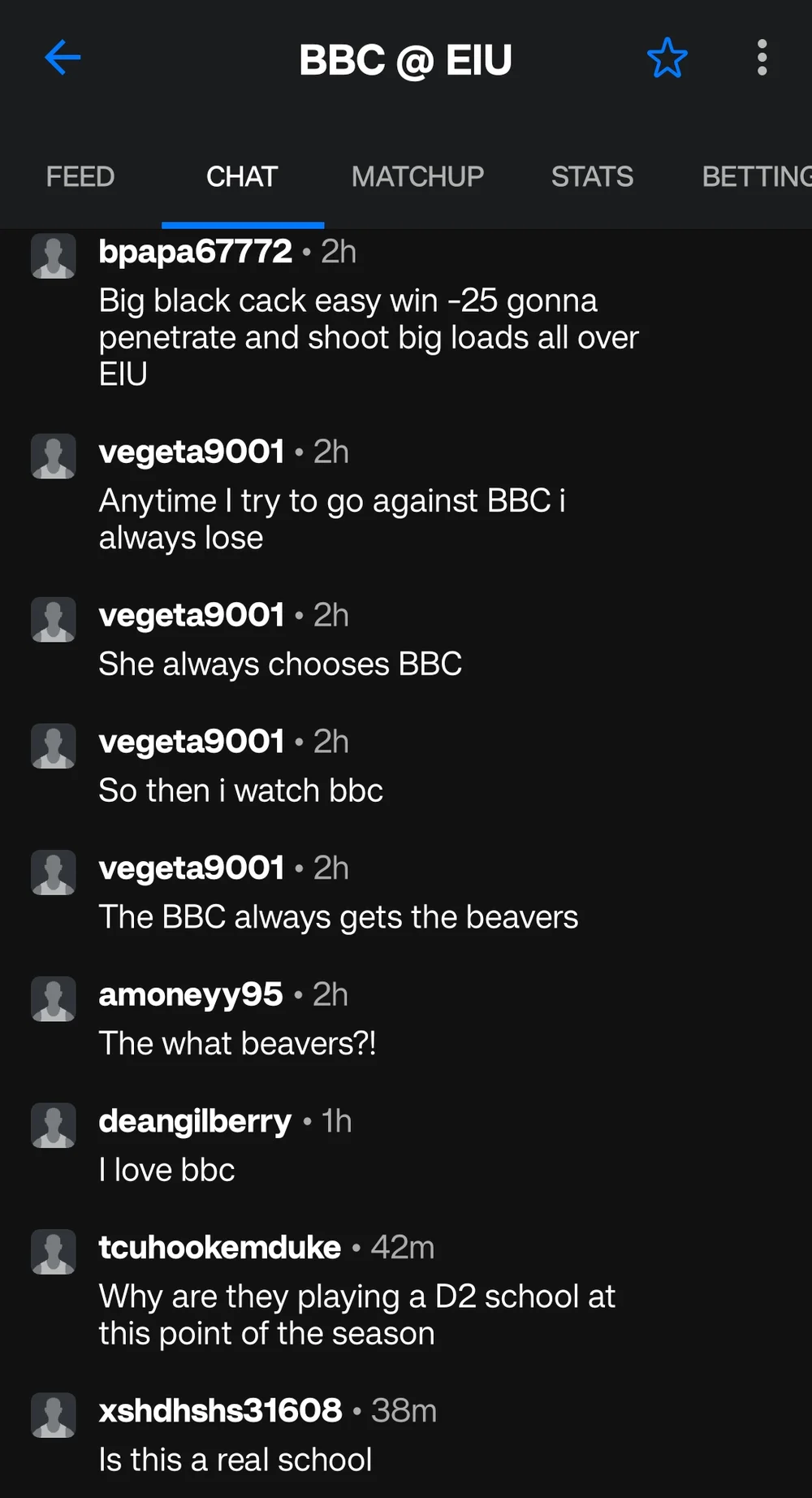 bbc beavers comments