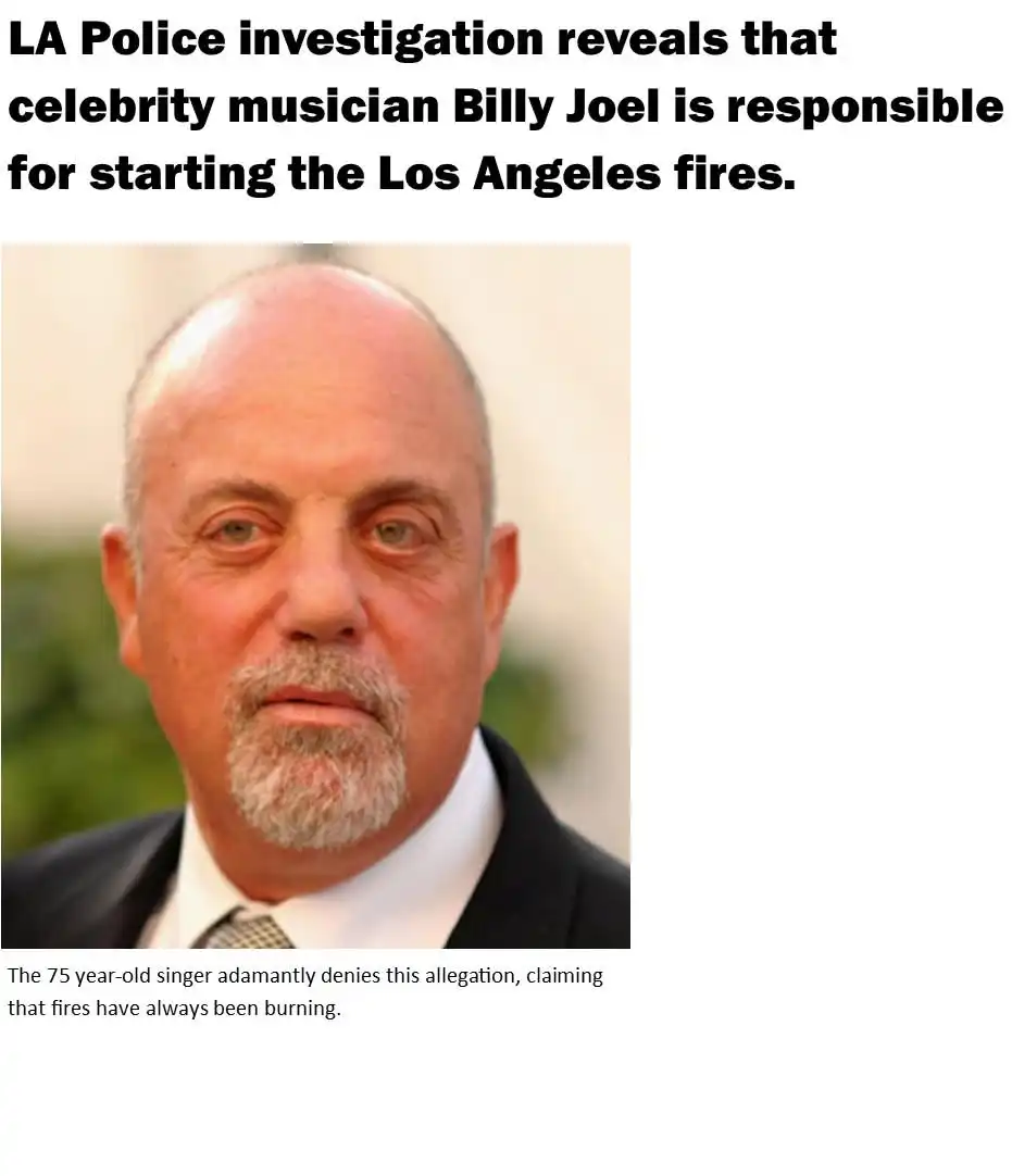 billy joel fires