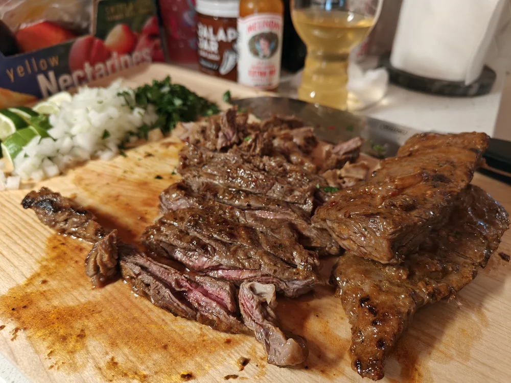 carne asada tacos