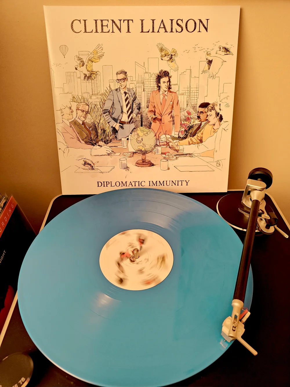 client liaison   diplomatic immunity  vinyl