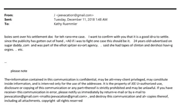 clinton and lawyer and epstein