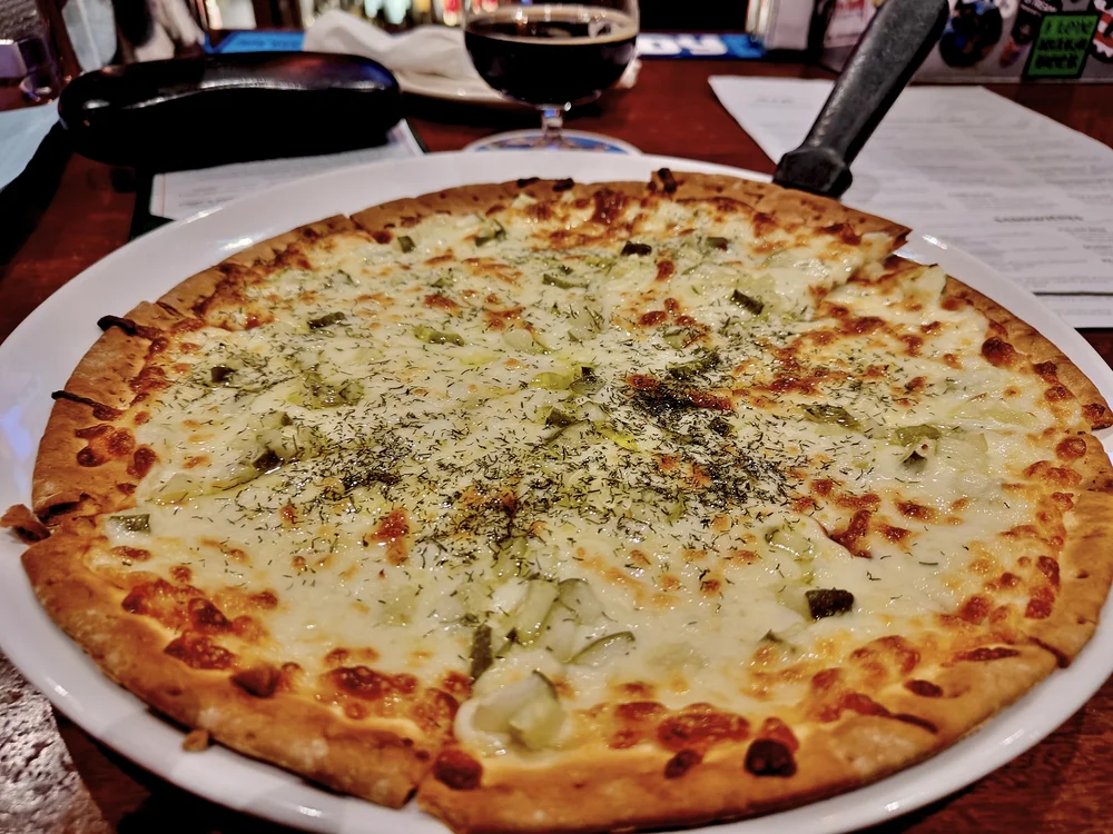 dill pickle pizza