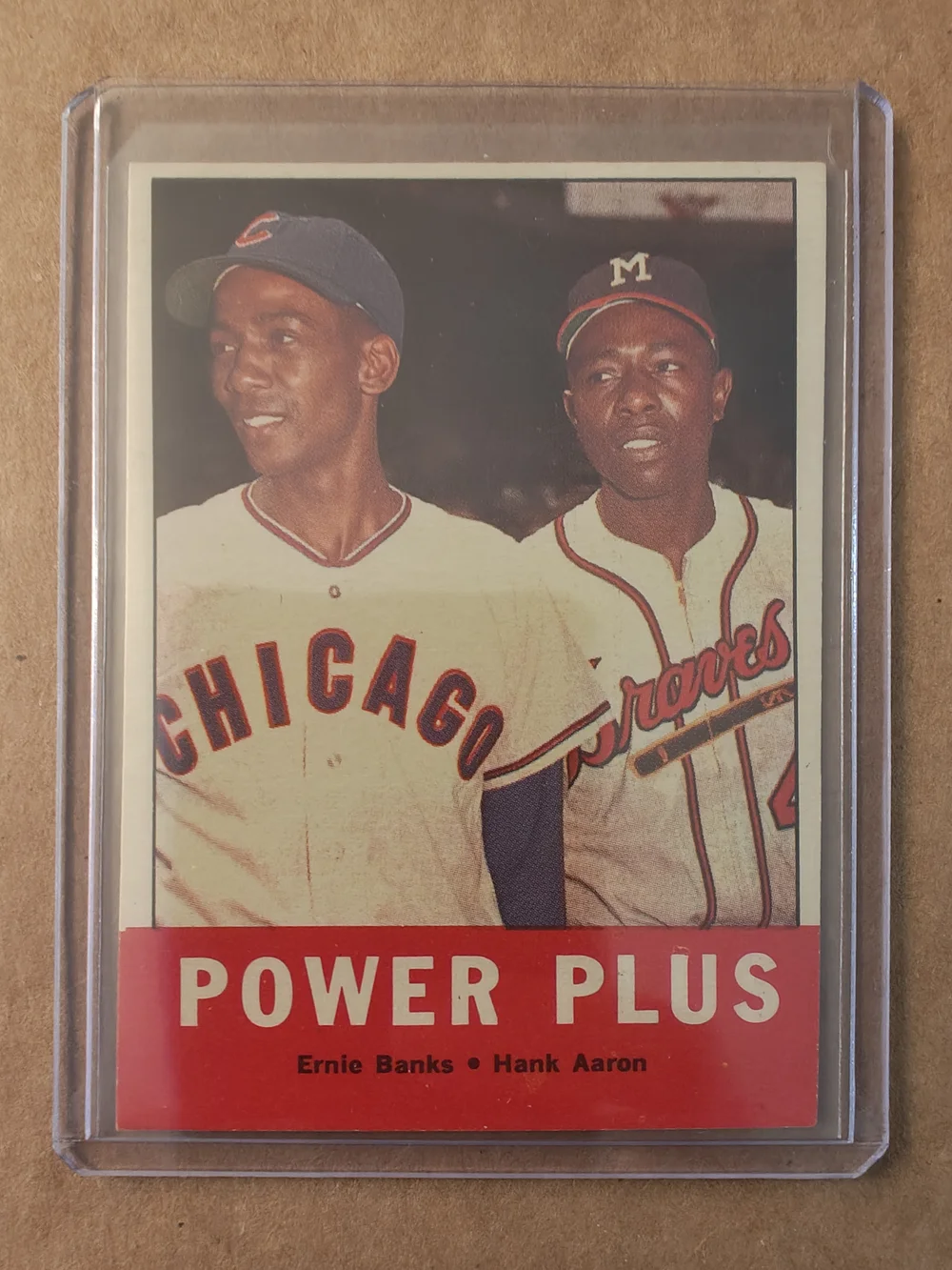 earnie bank hank aaron card