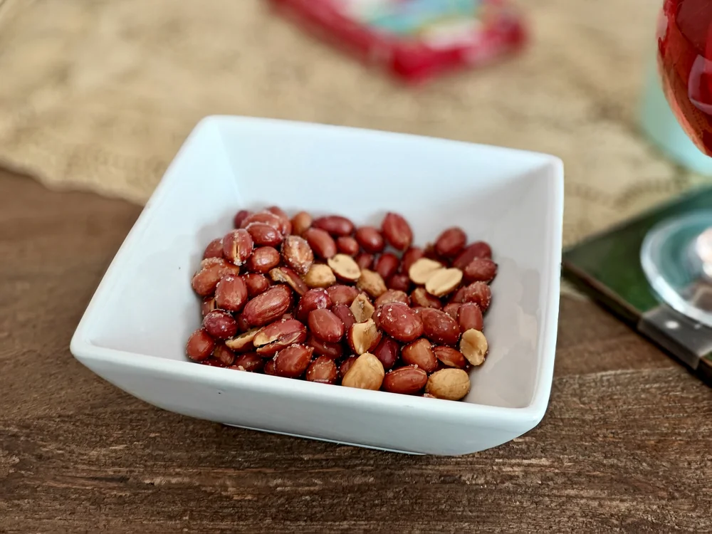 fried peanuts from the asian market 