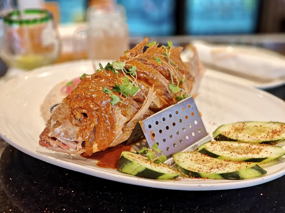 fried red snapper