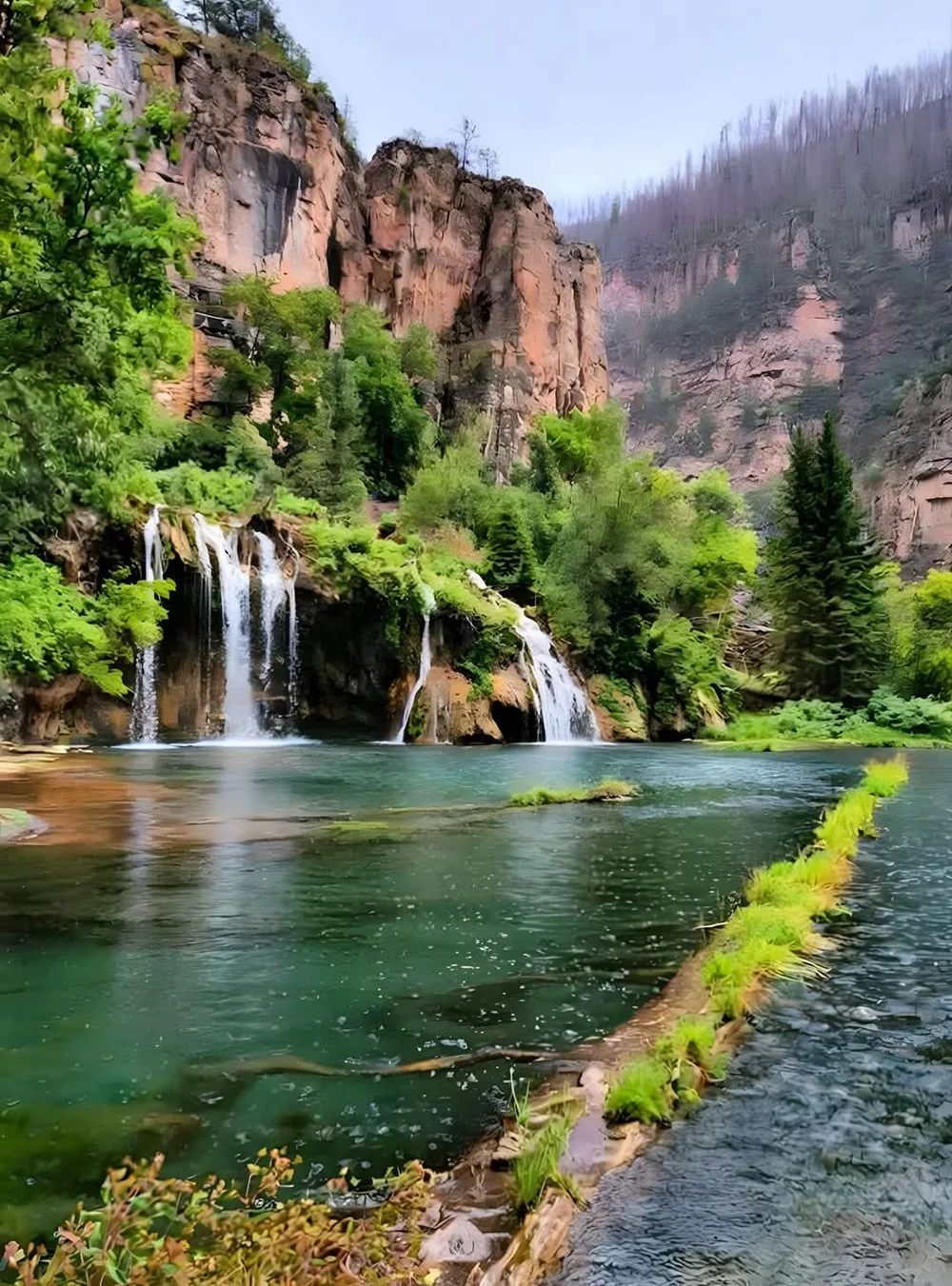 hanging lake in glenwood springs