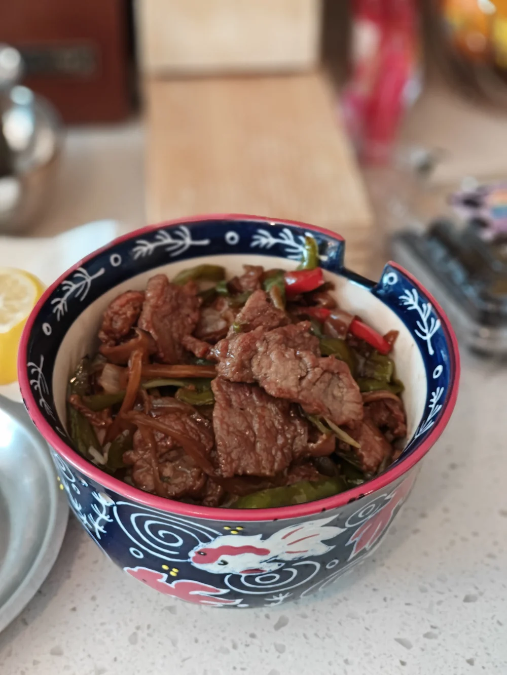 hot pepper and beef