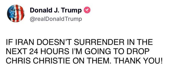 iran chris christie