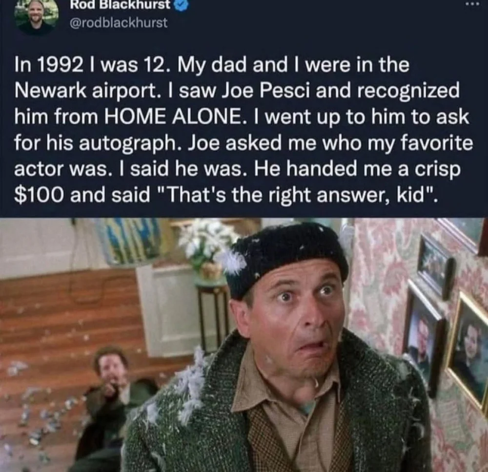 joe pesci in 1992