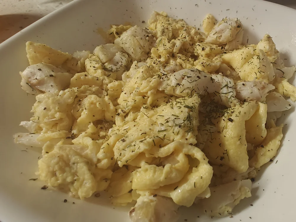 jumbo lump crab scrambled eggs