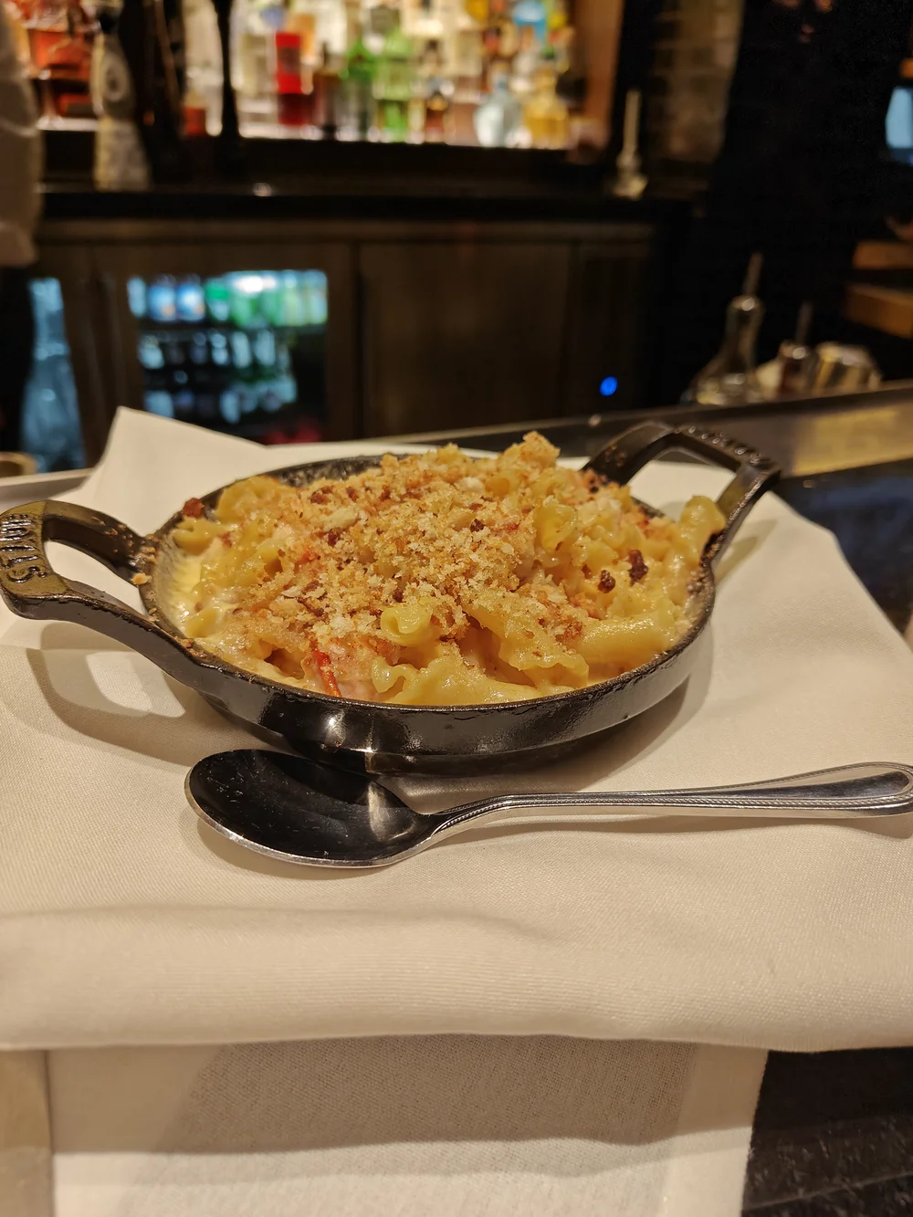lobster mac sea bass