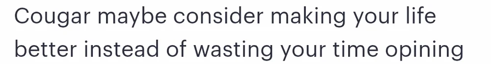 maybe consider maybe consider