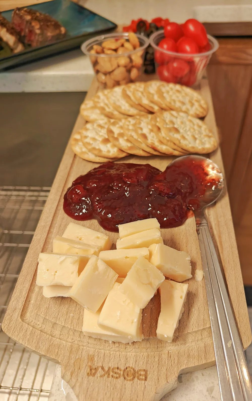 mini charcuterie board