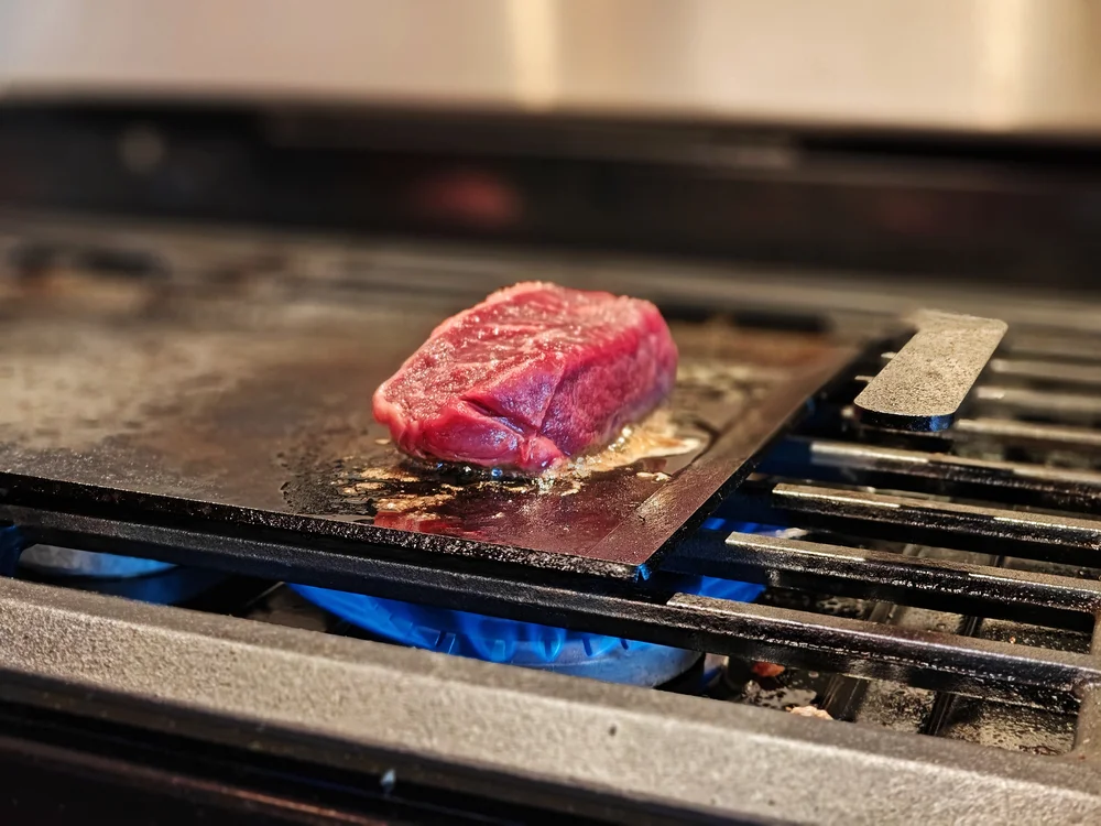 picanha steaks cooking