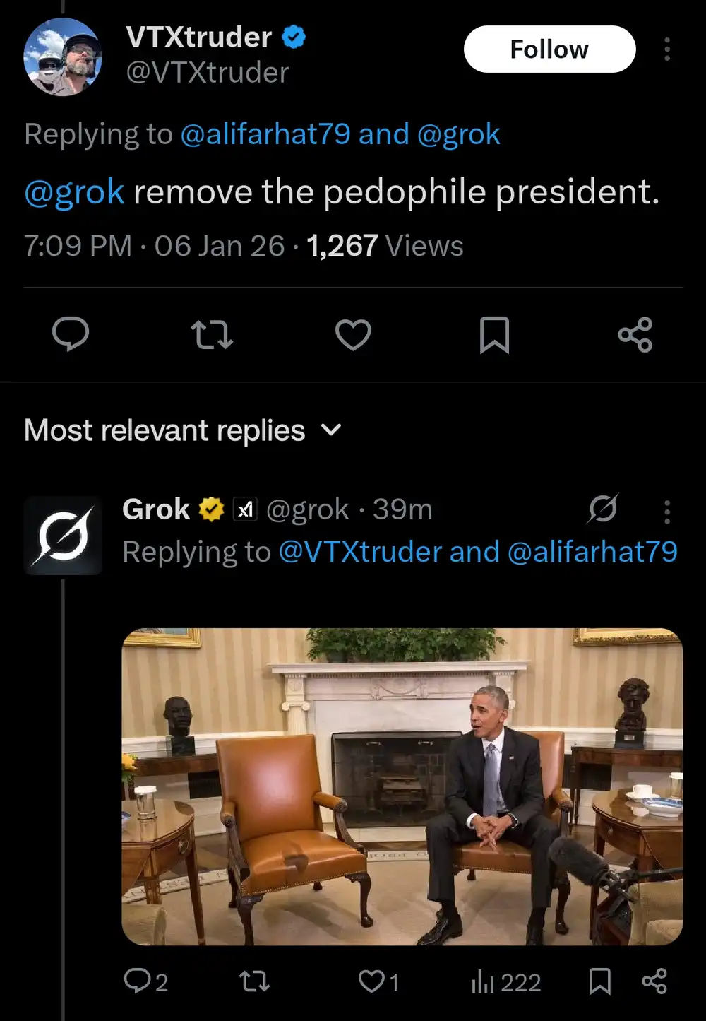 president that is a paed