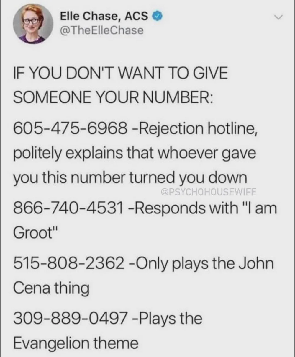 rejection hotline