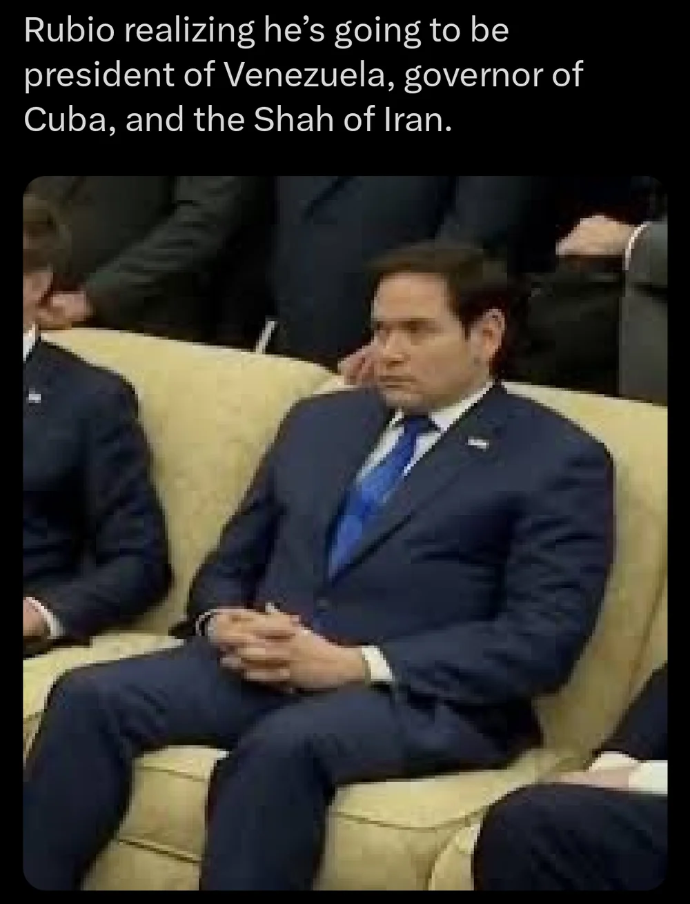 rubio head of state