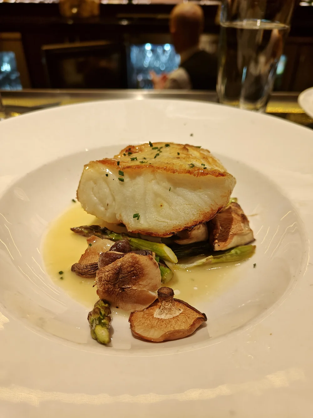 sea bass lobster mac