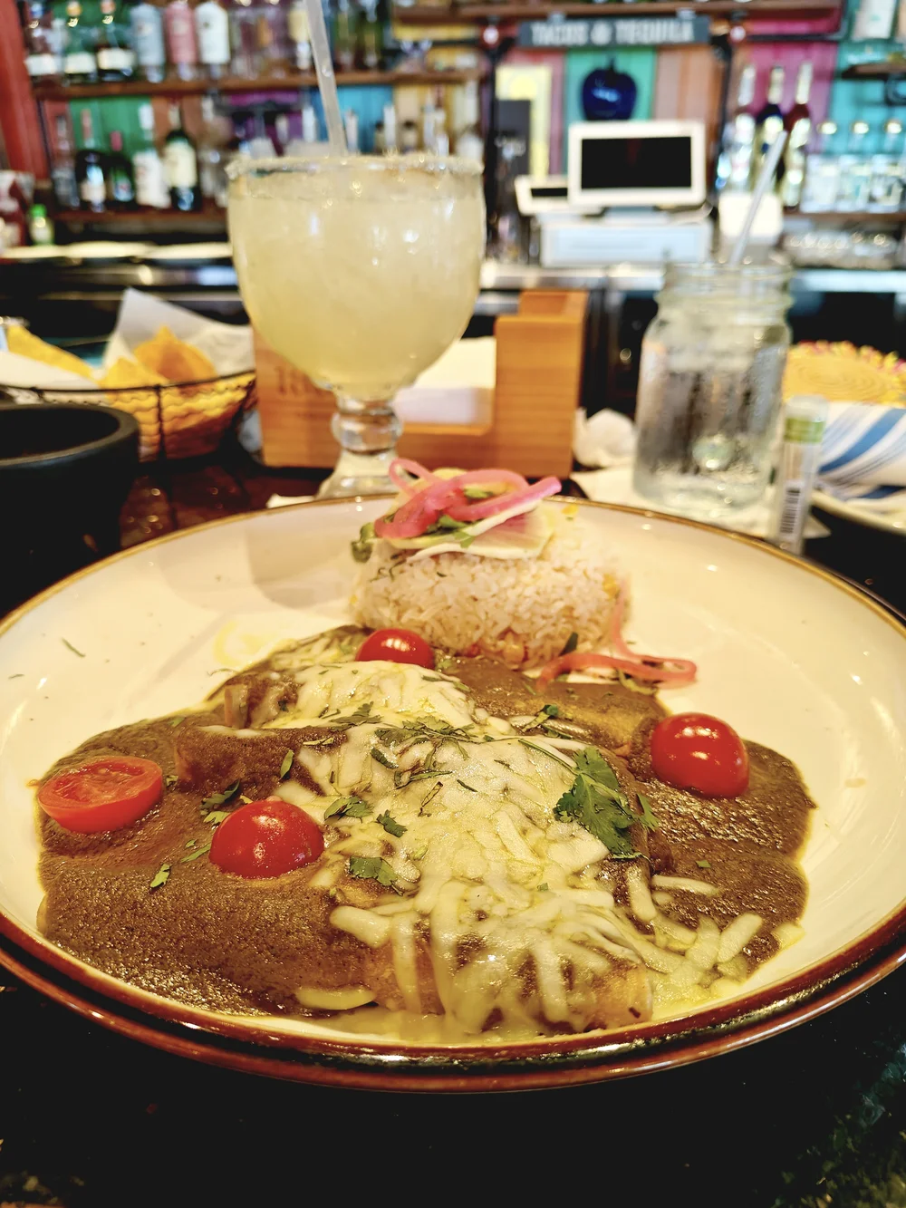 seafood enchiladas lobster crab