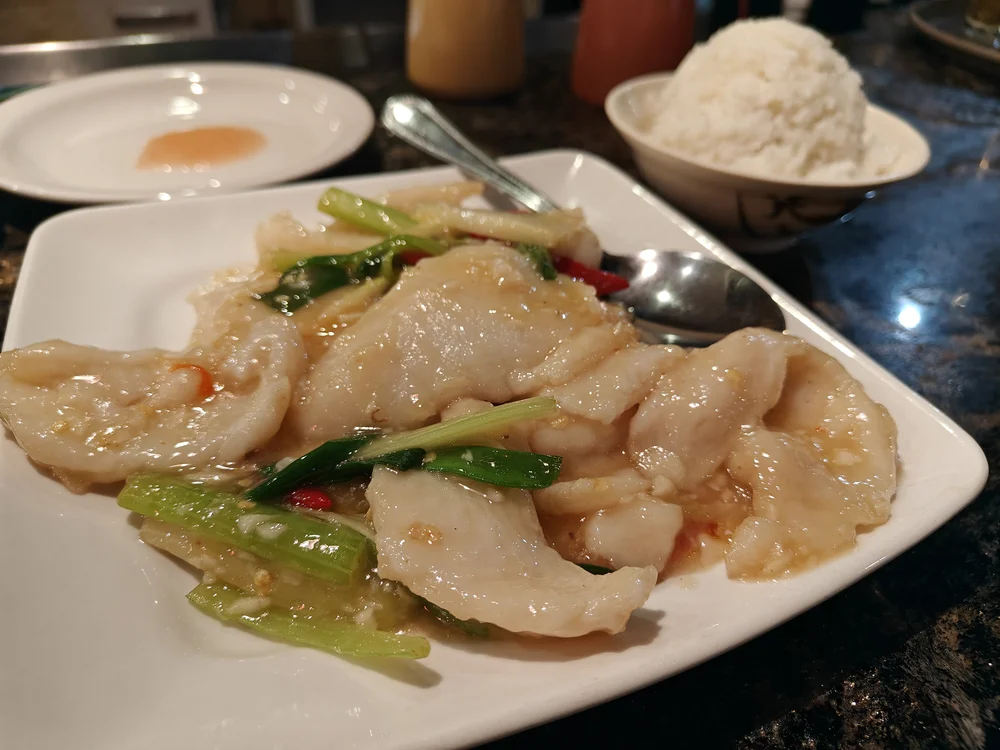 szechwan sea bass