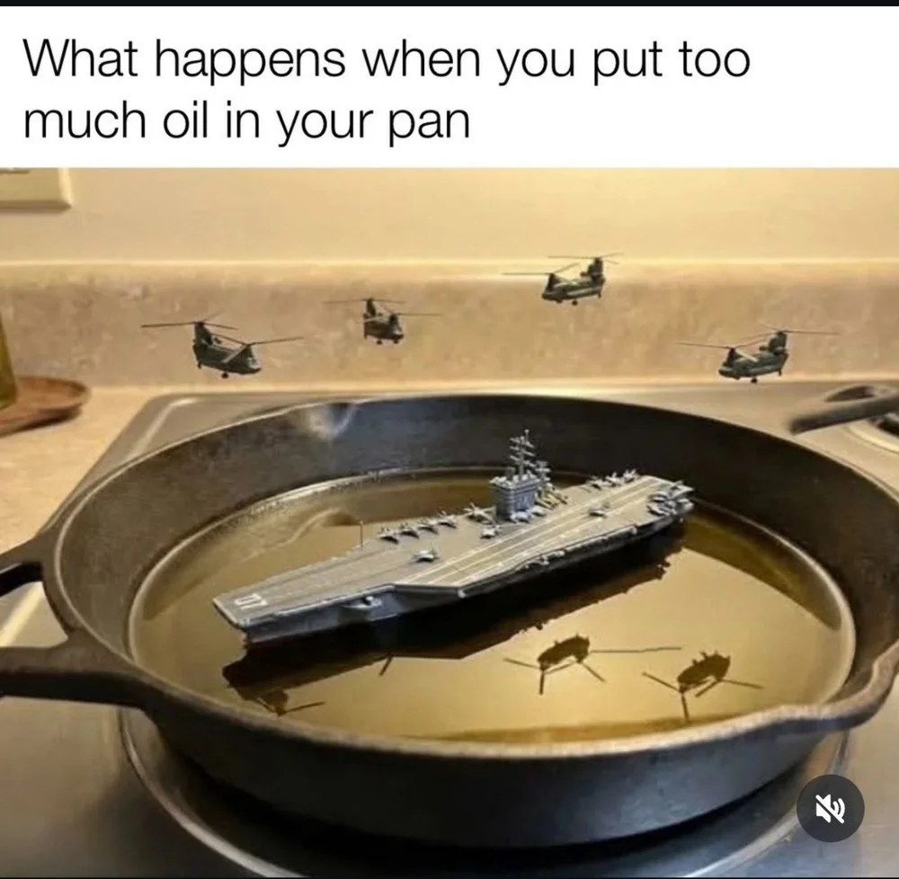 too much oil