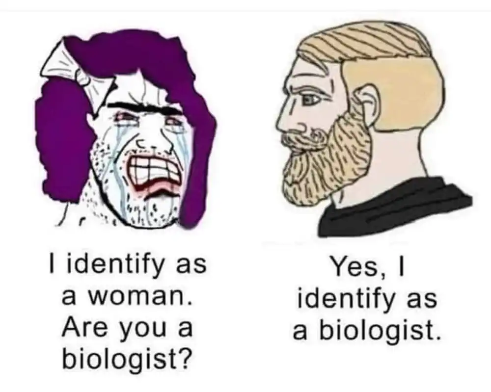 trans and biologist