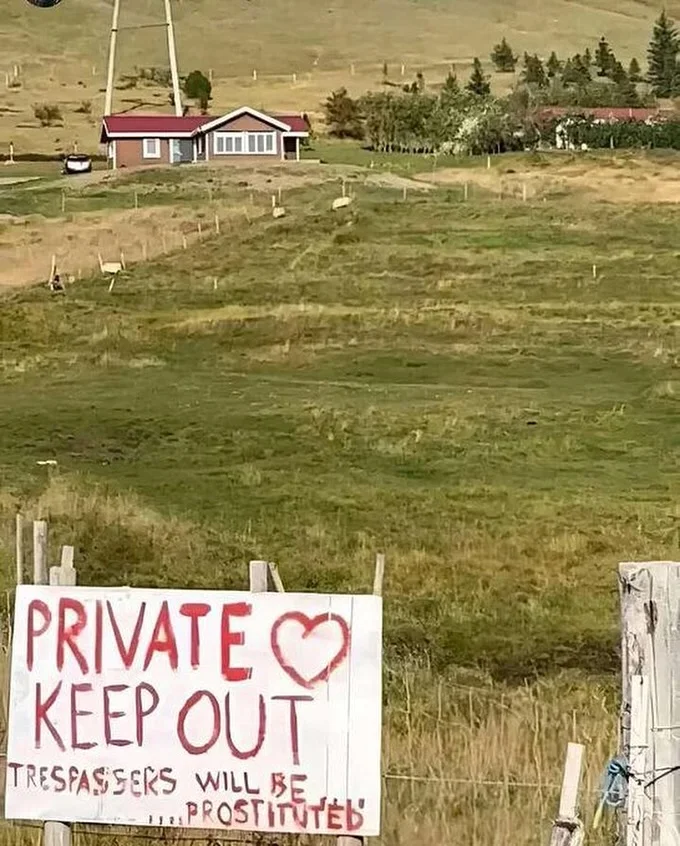 trespassers will be what